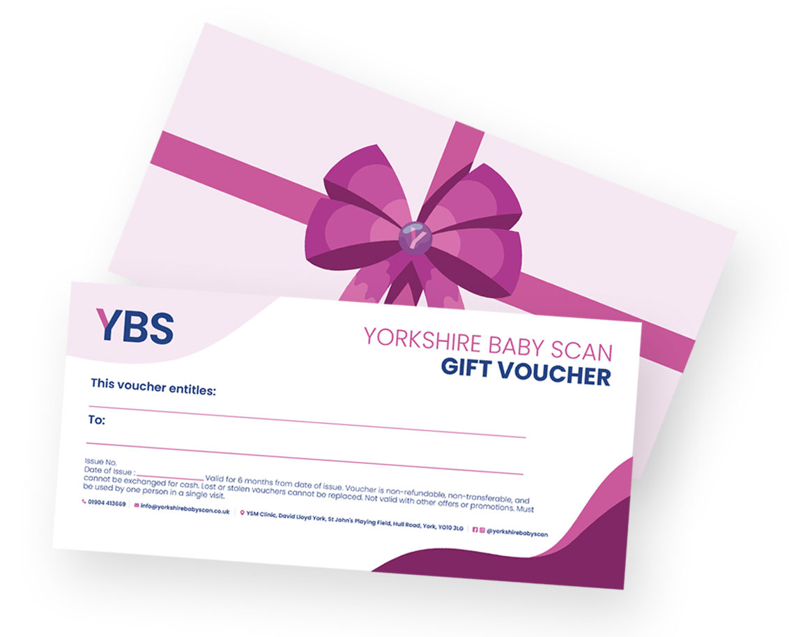Yorkshire Baby Scan gift voucher
